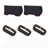 Suede Seat Belt Cover for Polestar 4 2024-2025 Car Interior Accessory LINGLUYANG red line
