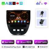 10-Inch Android Head Unit for Peugeot 107 Toyota Aygo C1