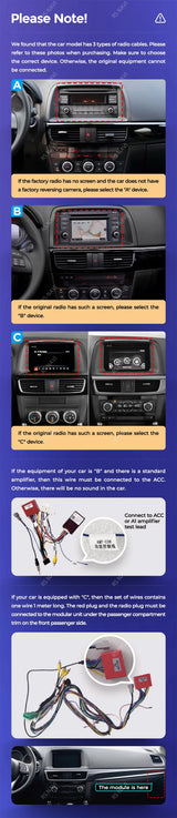 Android 15 QLED Multimedia Navigation for Mazda CX-5 2011–2016 Android Head Unit RSNAVI