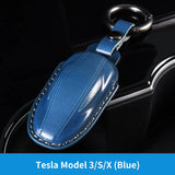 Leather Key Protector Cover for Tesla Model 3