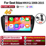 9in Android Head Unit GPS for Seat Ibiza MK4 08-15