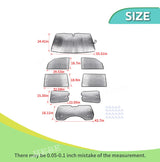 Aluminum Sunshade Visor for Mitsubishi Pajero 2007-2021