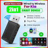 Wireless CarPlay and Android Auto Smart Dongle for Kia