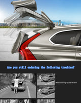 Electric Tailgate Decorative Trim for Volvo XC60 Car Interior Accessory LINGLUYANG