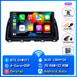 Android 15 QLED Multimedia Navigation for Mazda CX-5 2011–2016