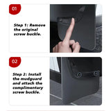 TPE Mud Flaps for Tesla New Model Y 2025 Launch Juniper No Drilling Mud Flaps TEKSY