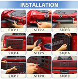 Tailgate Expansion Guard Storage Rack for Ford F150 Car Interior Accessory HEBE