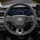 Suede Steering Wheel Cover Anti-Slip for Toyota RAV4