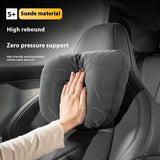 ZEEKR 001 Zeekr001 Car Headrest Waist Cushion Dupont Biological Fleece Suede Car Interior Accessory OEM
