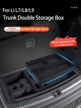 For Li LiXiang L7 L8 L9 2022 2023 Car Trunk Storage Box for Lixiang Car Trunk Storage Box OEM