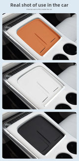 For XPENG Xiaopeng G9 2024 2025 Central Control Wireless Charging Silicone Pad Car Interior Accessory OEM