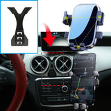 Wireless Fast Charging Phone Mount for Mercedes A-Class 2013-2018 Car Phone Holder CATUSIKI