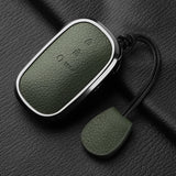 Aluminum Alloy Goatskin Car Key Case Cover for Honda Civic 11th 2022