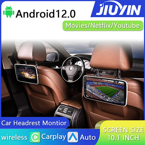 10.1-inch Android HD IPS Rear Seat Entertainment System Car Headrest Monitor JIUYIN