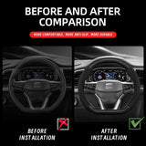 Non-Slip Suede Matte Carbon Cover for Seat Leon Arona Car Interior Accessory Hocasen