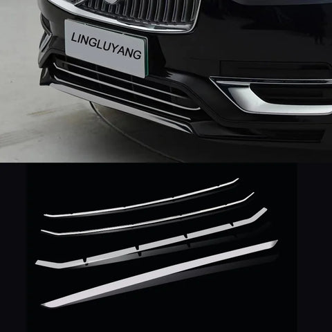 Bumper Trim Stainless for Volvo XC90 2020-2024 Car Interior Accessory LINGLUYANG