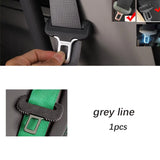 Suede Fur Seat Belt Buckle Protector Universal