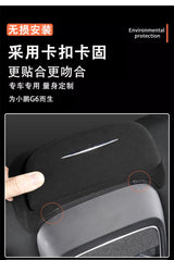 For Xpeng G6 2023 2024 Xiaopeng G6 Central Control Wireless Charging Silicone Padding Water Cup Holder Storage Box Anti Slip Pad