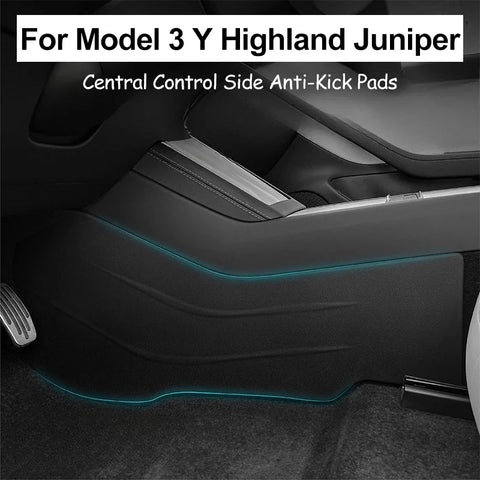 For Tesla Model 3 Y Highland Central Control Side Anti-Kick Pads Car Interior Accessory OEM