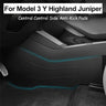 For Tesla Model 3 Y Highland Central Control Side Anti-Kick Pads