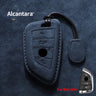 Suede car key case for BMW for 1 3 5 7 Series x1 x3 x5 x7