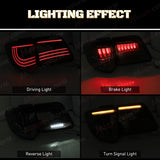 Dynamic LED Tail Lights for Toyota Fortuner 2012-2015 LED Ambient Light MAGIC COLORM