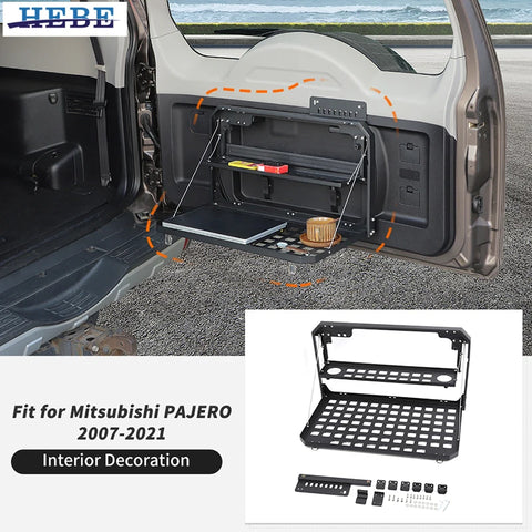 Tailgate Shelf Table for Mitsubishi Pajero 2007-2021 Car Interior Accessory HEBE