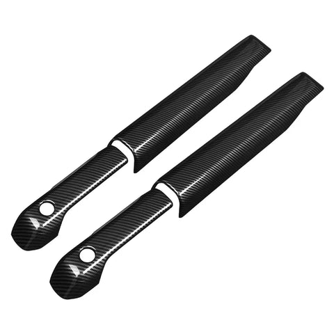 Carbon Fiber Door Handle Covers for Suzuki Jimny Car Interior Accessory GMUNI