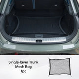Zeekr 001 21-25 Car Trunk Cargo Net Elastic Storage Mesh Anti Slip Luggage Fixing Accessories