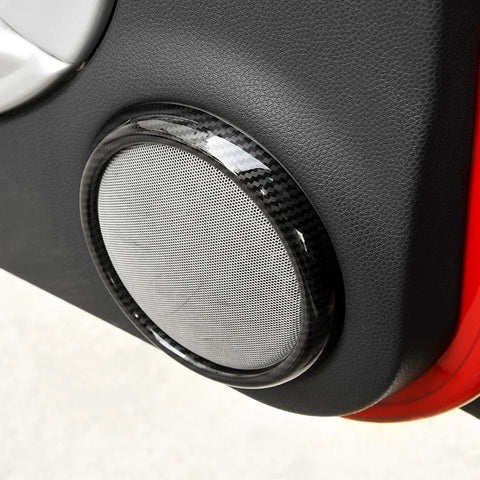 3D Door Speaker Trim Ring Set for Mini Cooper Car Interior Accessory GMUNI