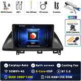 9-Inch QLED Android 15 Multimedia Player for Honda Odyssey