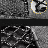 Trunk Side Mesh Pocket for Volvo Models Car Interior Accessory LINGLUYANG