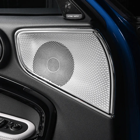 Stainless Steel Speaker Trim for MINI F60 Countryman Car Interior Accessory GMUNI