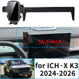 15W Magnetic Wireless Phone Mount for BAIC ICH-X K3 2024–2026 Car Phone Holder CATUSIKI