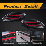 Rear Bumper Reflector Light for Toyota Vios 2008-2013 Car Interior Accessory MAGIC COLORM