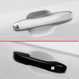 Door Handle Cover Black for Volvo XC60 2018-2024 Car Interior Accessory LINGLUYANG