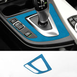 BMW Suede Gear Shift Panel Trim Frame Sticker Anti Scratch Car Interior Accessory Car Interior Accessory OEM