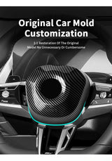Carbon Fiber Car Steering Wheel Airbag Cover for BMW 5 Series I5 G60 (2023-) X3 G45 (2025-)
