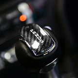 For Ford Mustang 2015 2016 2017 2018 2019 2020 2021 2022 2023 Carbon Fiber Gear Shift Knob Cover Head Trim Accessories Car In