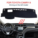 Anti-Glare Dashboard Mat for Toyota Camry XV70 2018–2023