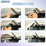 Walkie Talkie Holder Iron Bracket For Ford Bronco Sport Car Interior Accessory HEBE