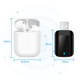 2-in-1 Wireless CarPlay and Android Auto Adapter for Cars