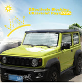 Aluminum Window Visor for Suzuki Jimny 2019