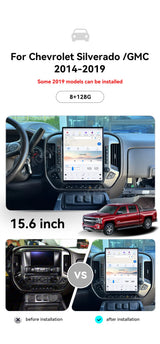 15.6" Android Head Unit for GMC Sierra 1500 2500 3500 2014–2019 Android Head Unit Aotsr