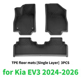 Premium TPE All-Weather Floor Mats for Kia EV3 2024–2026