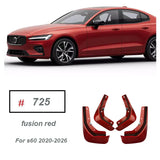 ABS Mud Flaps Anti-Mud for Volvo S60 2020-2025 Car Interior Accessory LINGLUYANG