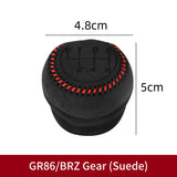 Suede Gear Shift Knob & Handbrake Covers for GR86