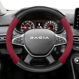 Matte Suede Carbon Fiber Cover for Sandero Duster