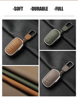 5-Button Leather Key Case for Honda Stepwgn 2024 Car Interior Accessory OEM