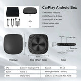 Android 13 Wireless CarPlay AI Box with 4G LTE for Universal